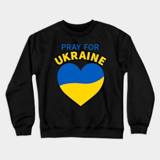 Pray For Ukraine Crewneck Sweatshirt